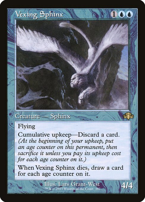 Vexing Sphinx (Retro Frame - 297) (DMR)