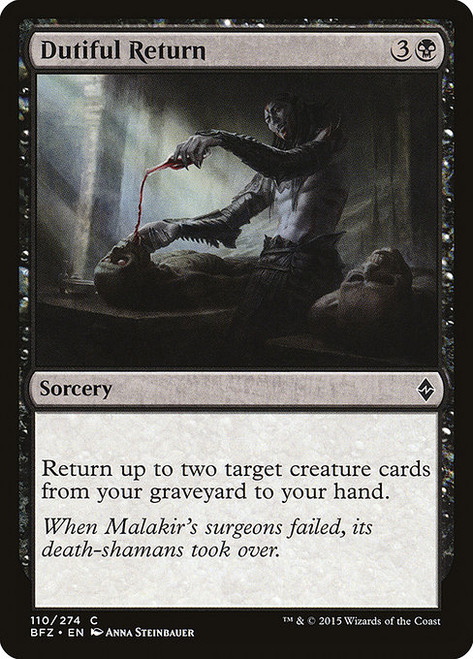 Dutiful Return (110) (BFZ)