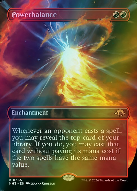 Powerbalance (Borderless - 335) (foil, MH3)