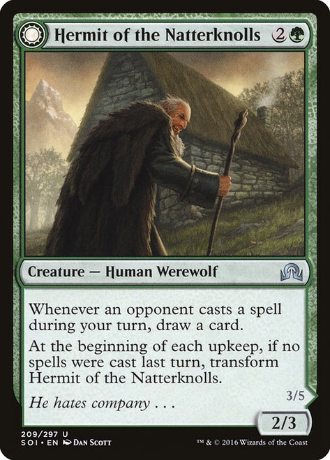 Hermit of the Natterknolls // Lone Wolf of the Natterknolls (209) (SOI)