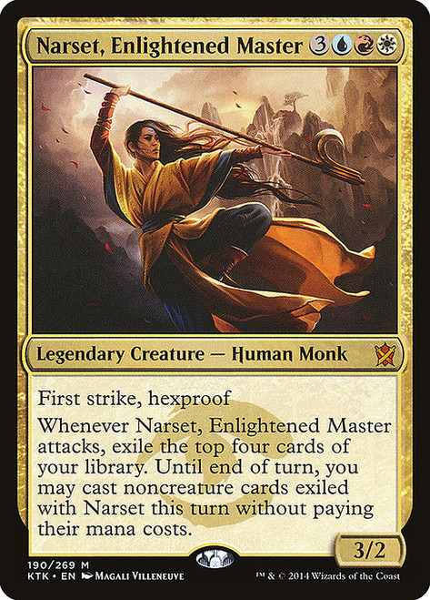 Narset, Enlightened Master (190) (KTK)