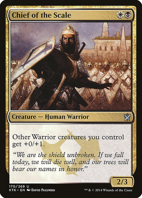 Chief of the Scale (170) (KTK)