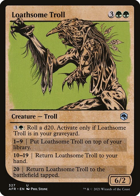 Loathsome Troll (Showcase - 327) (AFR)