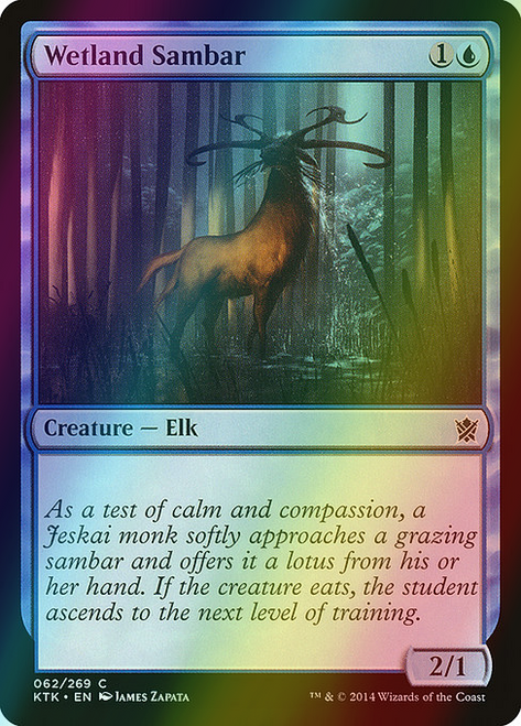 Wetland Sambar (62) (foil, KTK) Wetland Sambar (62) (foil, KTK)