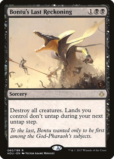 Bontu's Last Reckoning (60) (HOU)