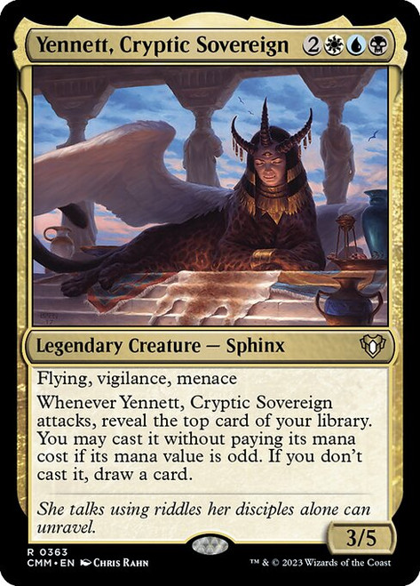 Yennett, Cryptic Sovereign (363) (CMM)