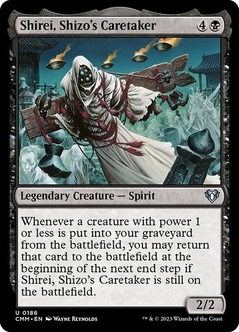 Shirei, Shizo's Caretaker (186) (CMM)