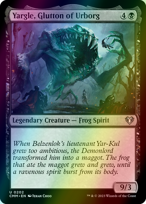Yargle, Glutton of Urborg (202) (foil, CMM)