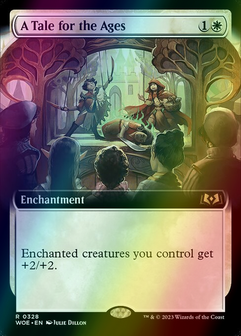 A Tale for the Ages (Extended Art - 328) (foil, WOE)