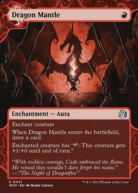 Dragon Mantle (Borderless - 41) (WOT)