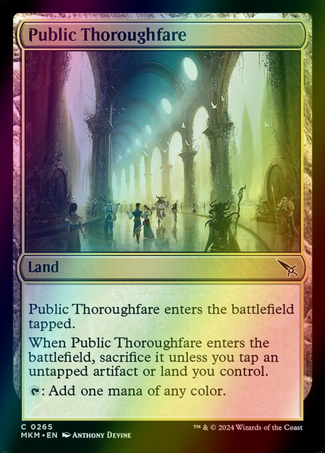 Public Thoroughfare (265) (foil, MKM)