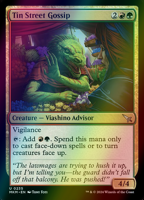 Tin Street Gossip (235) (foil, MKM)
