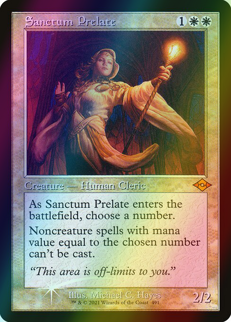 Sanctum Prelate (491) (foil, MH2) Sanctum Prelate (491) (foil, MH2)