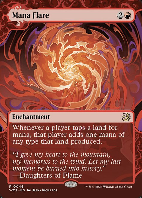 Mana Flare (Borderless - 46) (WOT)