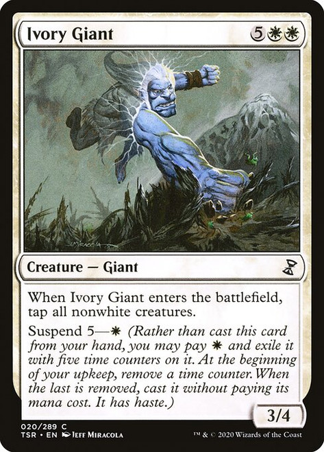 Ivory Giant (20) (TSR)