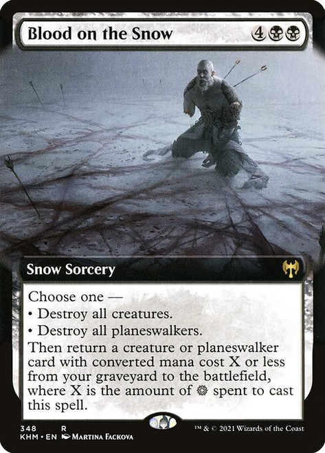 Blood on the Snow (Extended Art - 348) (KHM)
