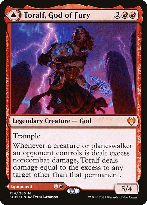 Toralf, God of Fury // Toralf's Hammer (154) (KHM)