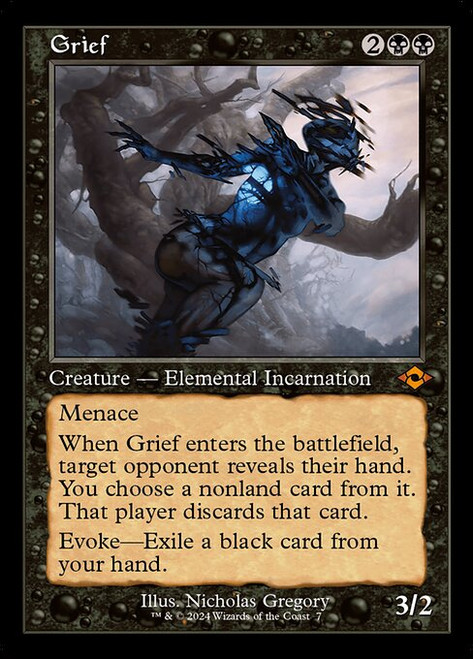 Grief (Retro Frame - 7) (H2R)