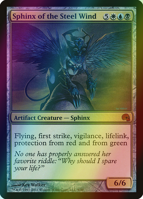 Sphinx of the Steel Wind (9) (foil, PD3)