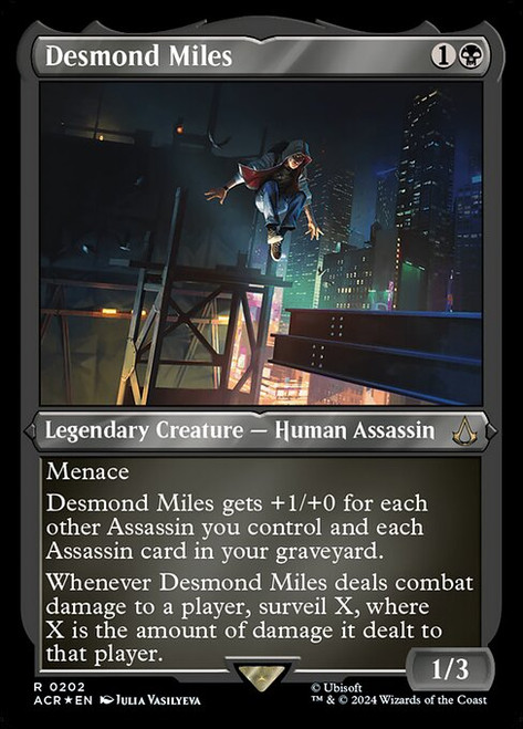 Desmond Miles (202) (etched, ACR)