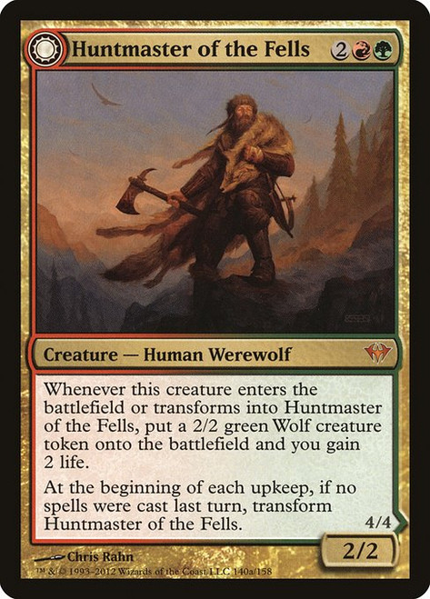 Huntmaster of the Fells // Ravager of the Fells (140) (DKA)