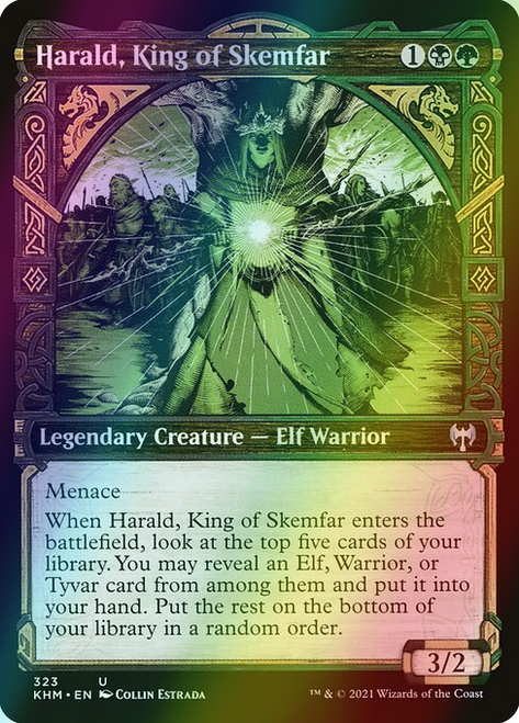 Harald, King of Skemfar (Showcase - 323) (foil, KHM)