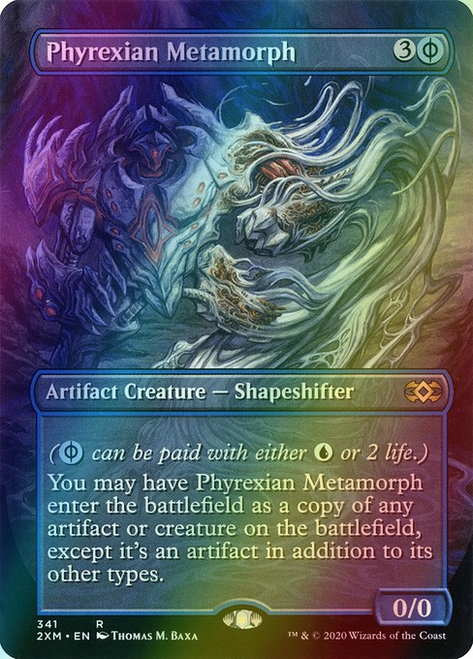 Phyrexian Metamorph (Borderless - 341) (foil, 2XM)