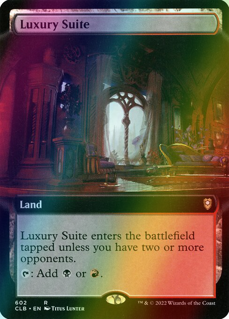 Luxury Suite (Extended Art - 602) (foil, CLB)