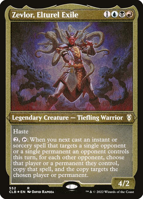 Zevlor, Elturel Exile (552) (etched, CLB)