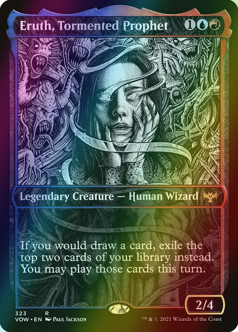 Eruth, Tormented Prophet (Showcase - 323) (foil, VOW)