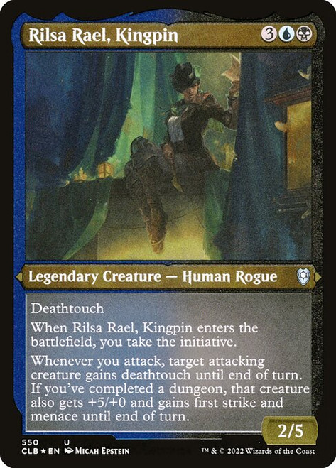 Rilsa Rael, Kingpin (550) (etched, CLB)