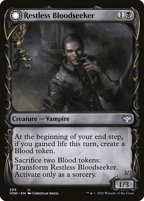 Restless Bloodseeker // Bloodsoaked Reveler (Showcase - 295) (VOW)