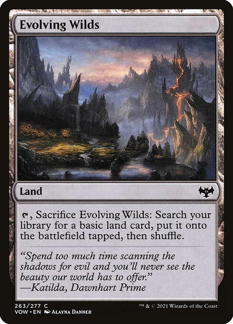 Evolving Wilds (263) (VOW)