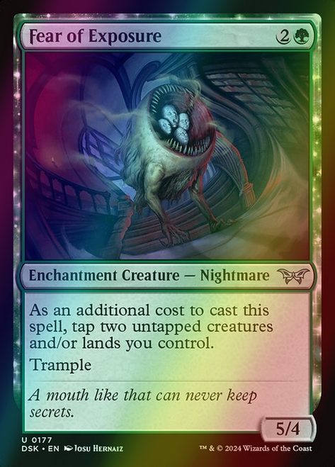 Fear of Exposure (177) (foil, DSK)