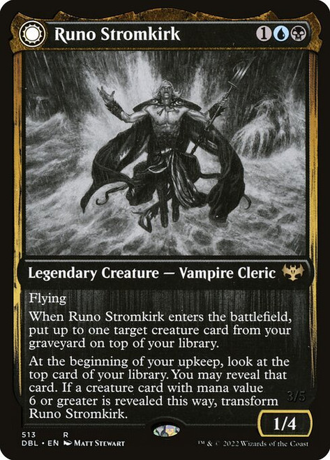 Runo Stromkirk // Krothuss, Lord of the Deep (513) (DBL)