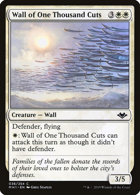 Wall of One Thousand Cuts (36) (MH1)