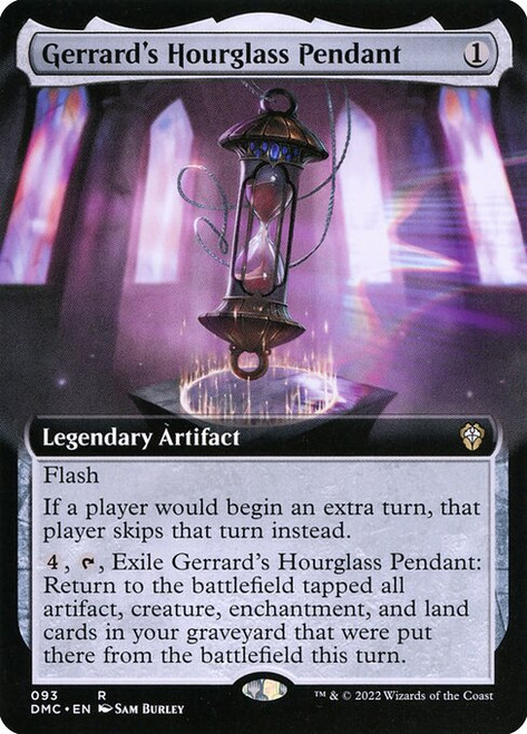 Gerrard's Hourglass Pendant (Extended Art - 93) (DMC)