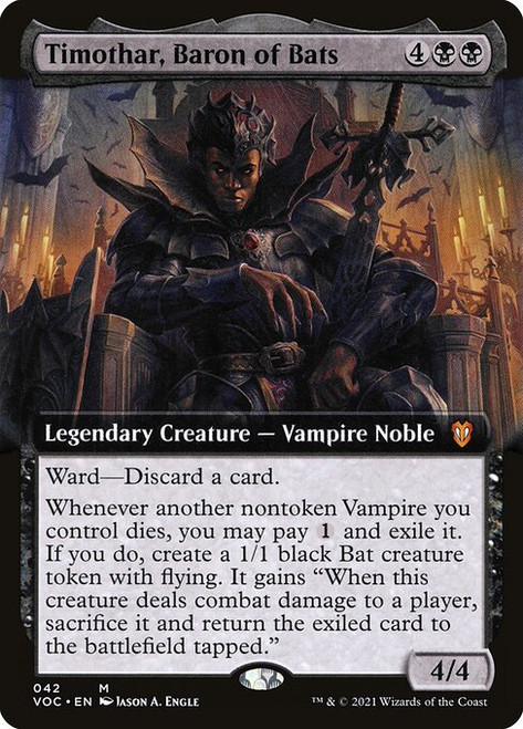 Timothar, Baron of Bats (Extended Art - 42) (VOC)