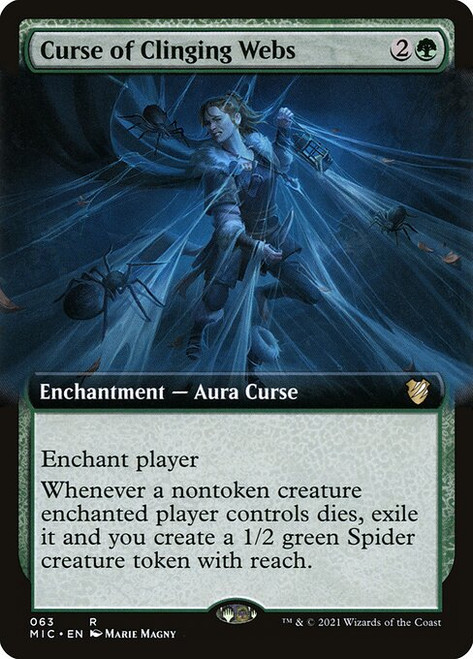 Curse of Clinging Webs (Extended Art - 63) (MIC)