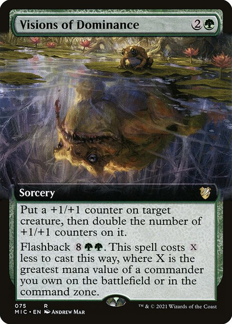 Visions of Dominance (Extended Art - 75) (MIC)