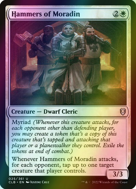 Hammers of Moradin (25) (foil, CLB)