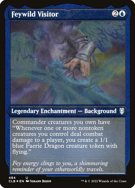 Feywild Visitor (484) (etched, CLB)
