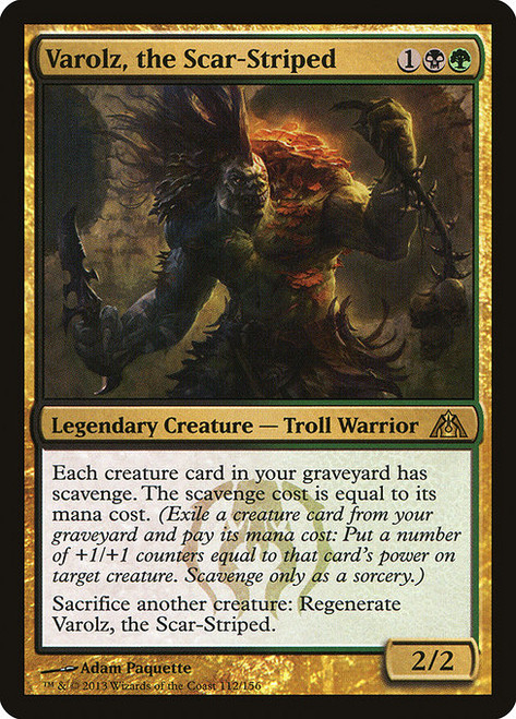 Varolz, the Scar-Striped (112) (DGM)