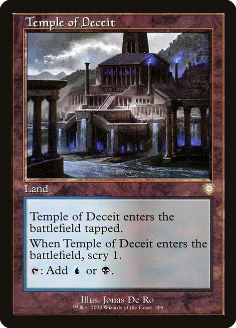 Temple of Deceit (205) (BRC)
