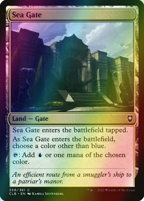 Sea Gate (359) (foil, CLB)