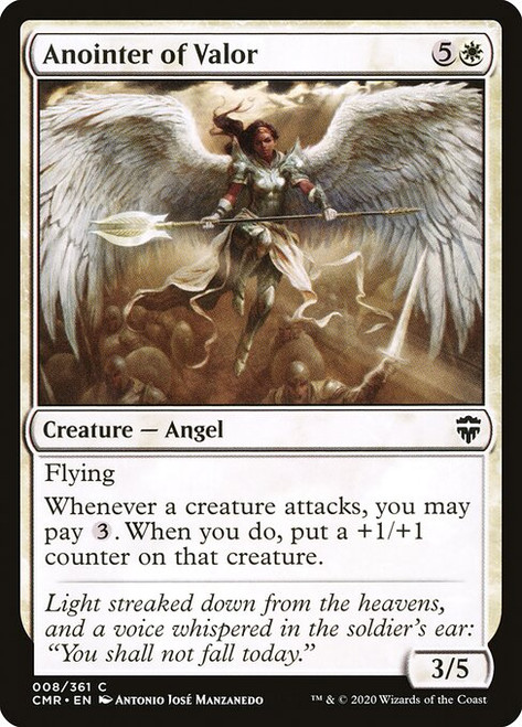 Anointer of Valor (8) (CMR)