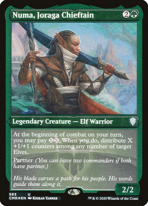 Numa, Joraga Chieftain (583) (etched, CMR)