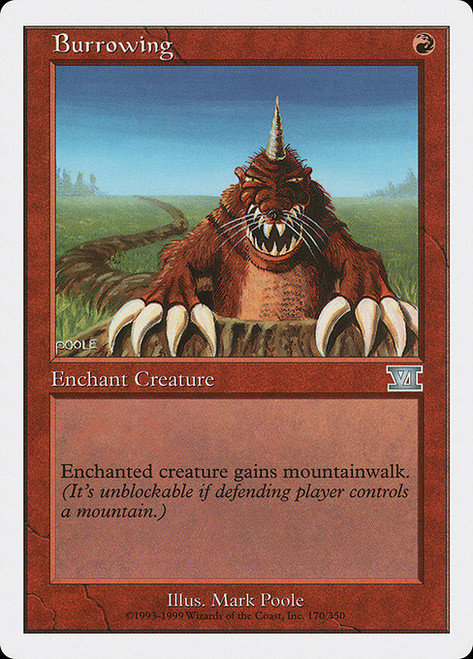Burrowing (170) (6ED)