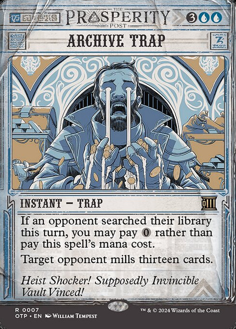Archive Trap (Borderless - 7) (OTP)