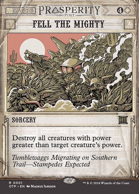 Fell the Mighty (Borderless - 1) (OTP)